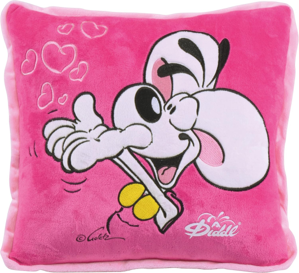 United Labels 0123140 - Diddl Kissen, Herzfänger ca. 30x30 cm